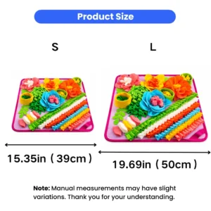dfwwm0284862-03.webp Flower Dog Snuffle Mat Interactive Nose Work Toy for Mental Stimulation – product view 3