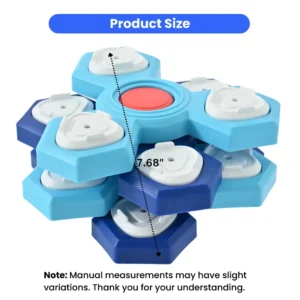 4 Spinning Layers Pet Training Rotate Dog Puzzle Toys – product view 2