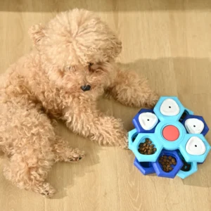 4 Spinning Layers Pet Training Rotate Dog Puzzle Toys – product view 3