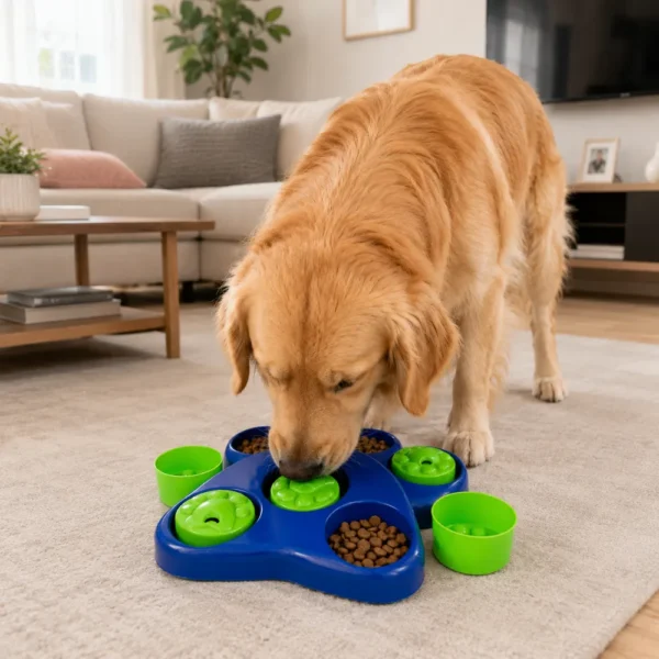 dtywm0234299-05.webp Pawspin Dog Puzzle Slow Feeder Interactive Toy – product view 5