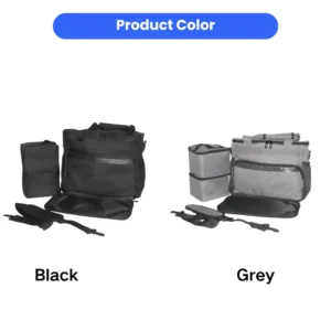 Portable Pet Travel Storage Bag Food Container Treat Pouch for Outdoor Dogs and Cats view 2