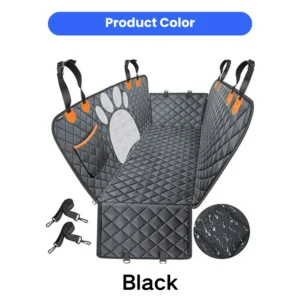 Waterproof Backseat Pet Hammock Car Protector Dog Car Seat Cover view 3