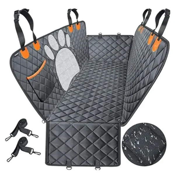 Waterproof Backseat Pet Hammock Car Protector Dog Car Seat Cover
