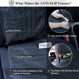 Anti-Slip Waterproof Oxford Fabric Pet Car Seat view 4