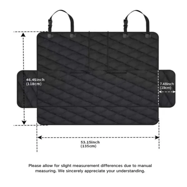 jfp-tr-00006-g01.webp Waterproof Scratchproof Pet Bench Seat Covers Durable Dog Seat Cover view 2