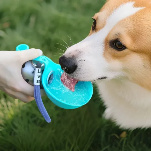 Portable Dog Water Bottle for Walking Hiking and Travel 285ml