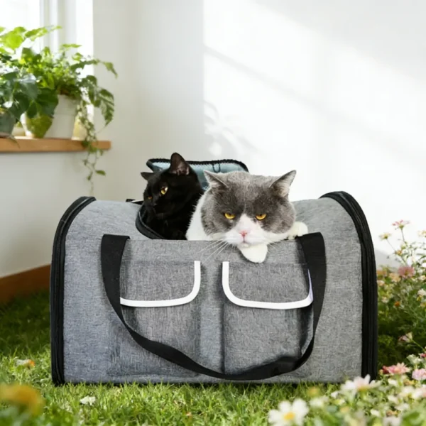 jfp-tr-00018-g03.webp Multi Pocket Foldable Outdoor Large Capacity Pet Carrier Bag view 4