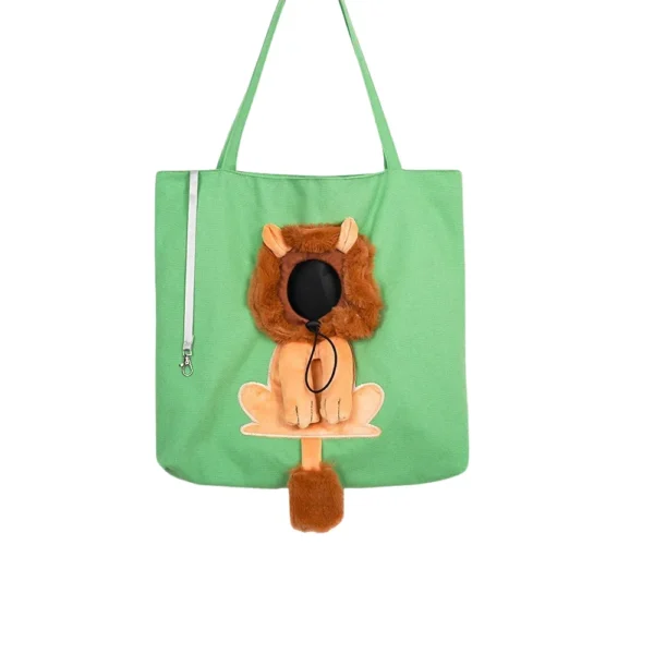 jfp-tr-00020-g06.webp Adorable Cartoon Lion Design Pet Outdoor Bag view 7