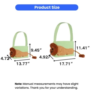Cute Lion 3 Colors Design Pet Outdoor Bag view 3
