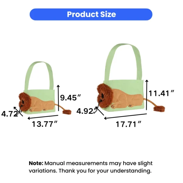 jfp-tr-00021-g02.webp Cute Lion 3 Colors Design Pet Outdoor Bag view 3