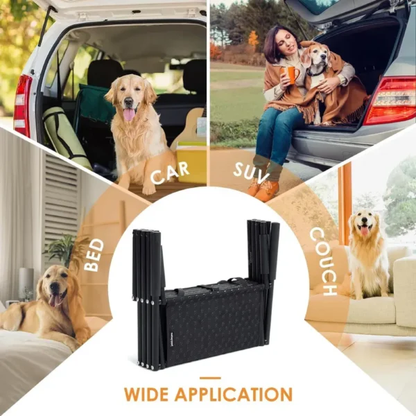 jfp-tr-00026-g02.webp Foldable and Portable 5 Step Dog Ladder for Large Dogs view 3