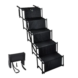 Foldable and Portable 5 Step Dog Ladder for Large Dogs | Wholesale Pet Mobility & Travel Aids