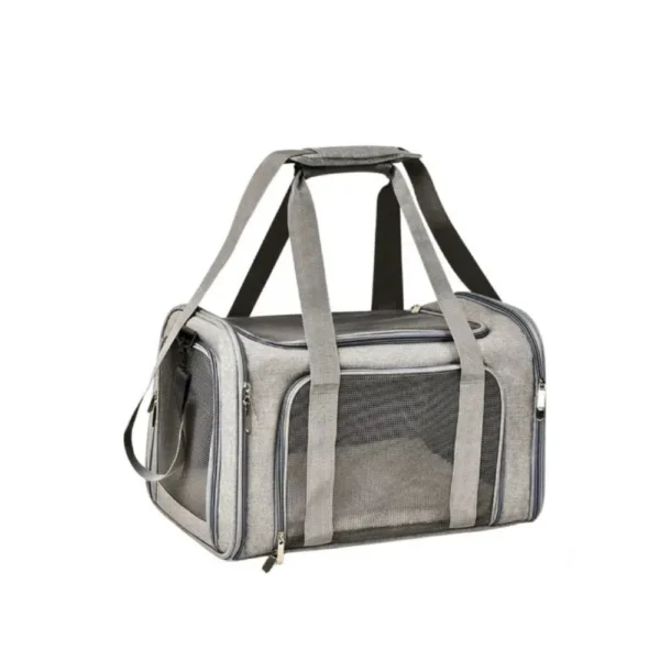 jfp-tr-00028-g05.webp Big Capacity Foldable Pet Carrier Bag with Nylon Mesh view 6