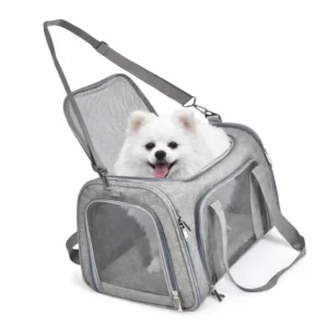 Big Capacity Foldable Pet Carrier Bag with Nylon Mesh