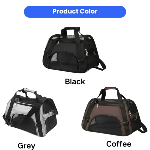 jfp-tr-00036-g01.webp Breathable Soft Sided Pet Shoulder Carrier for Cats and Dogs view 2