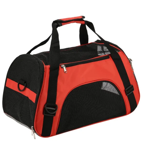 5 Colors Capacity Foldable Pet Carrier Bag with Nylon Mesh