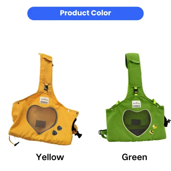 jfp-tr-00048-g01.webp Breathable Canvas Cat and Small Dog Carrier Bag with Mesh Window view 2