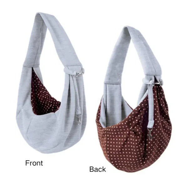 Outdoor Travel Portable Dog Slings Bag Reversible Pet Carrier Bag
