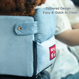 jfp-tr-00053-g01.webp Portable Pet Car Seat Cushion with Detachable Mat for Home and Travel view 2