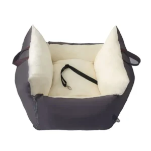 Dual-Sided Waterproof Pet Car Seat with Safety Lock