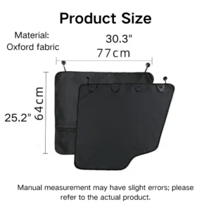 2 Pack Scratch-Proof Durable Oxford Car Door Cover for Dogs view 4