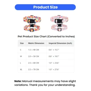 seawm0213993-03.webp Easter Themed Love Heart Egg Pattern Adjustable Pet Collar – product view 3