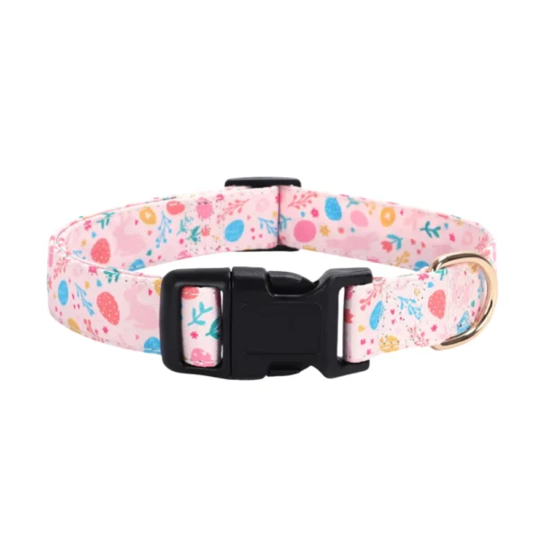 seawm0213993-06.webp Easter Themed Love Heart Egg Pattern Adjustable Pet Collar – product view 6