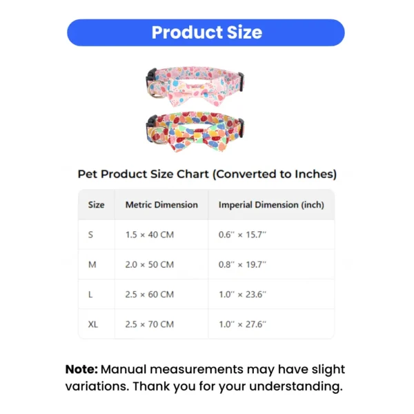 seawm0214026-04.webp Love Heart Egg Four-Leaf Clover Printed Bowknot Pet Collar – product view 4
