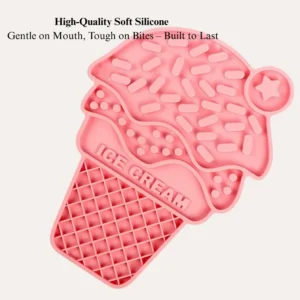 ssuwm0122440-02.webp Ice Cream Shaped Silicone Dog Lick Mat for Slow Feeding Training – product view 2