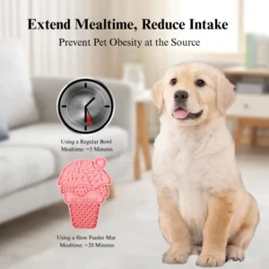 ssuwm0122440-05.webp Ice Cream Shaped Silicone Dog Lick Mat for Slow Feeding Training – product view 5