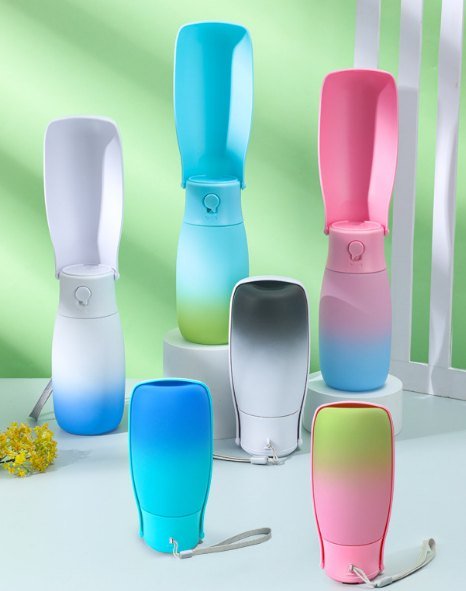550ml Gradient Foldable Cup New Process