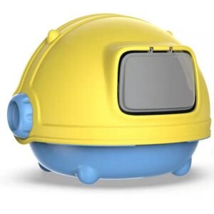 Astronaut Style Cat Litter Box 48×42 cm