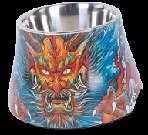 Auspicious Dragon High Bowl Small