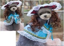 Austrian Princess Dog Costume Set (Hat