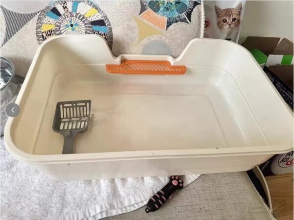 Bathtub Style Open Cat Litter Cat Box 30×12.5 cm
