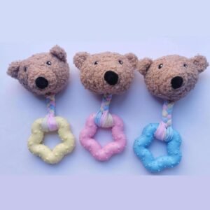 juguete de peluche Mop Fleece Animal para perros