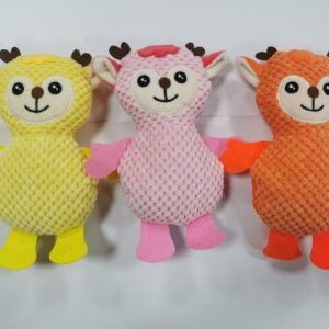 juguete para perros mono Head Cow Deer 10×9 cm