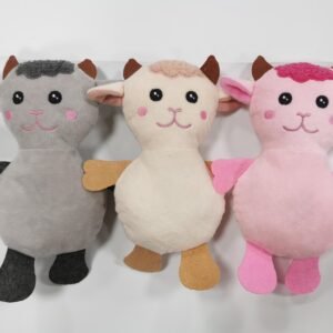 juguete para perros oso Pig Chick Marrón 10×9 cm