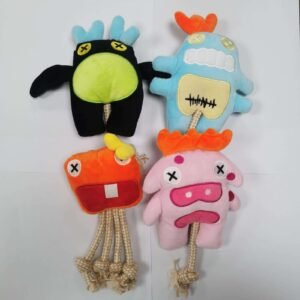 juguete de peluche Brave Bull para perros