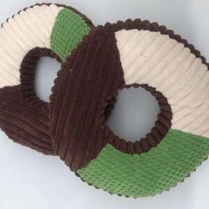 hueso Canvas Tube para perros 35×21 cm