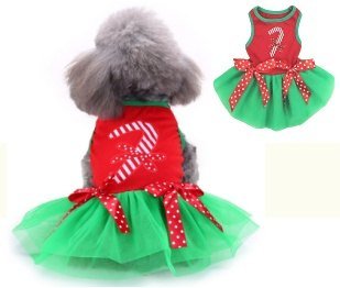 Christmas Gift Dog Dress MQ