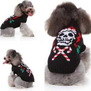 jersey Christmas Skull para perros