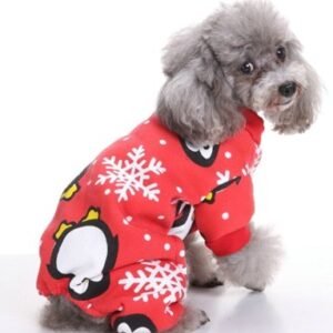 ropa para perros Snowflake Penguin Four-Leg