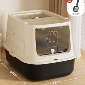 Classic Frigate Plastic Cat Litter Cat Box