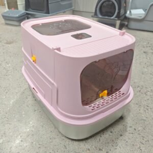 Stainless Steel Cat Litter Cat Box 40×43 cm