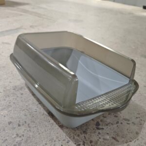 Classic Semi-Closed Cat Litter Cat Box 36×20 cm