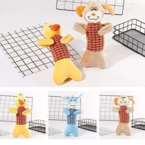 juguete para perros cuerda Cotton Rabbit Head