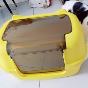 Cross-Sky Fully Enclosed Cat Litter Cat Box