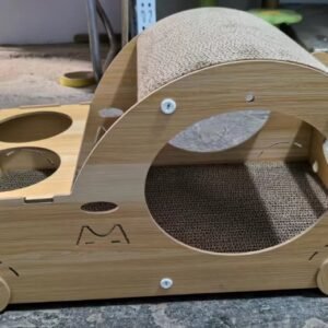 Density Board Dual-Bar Car Cat Scratcher
