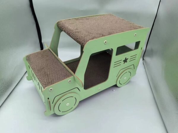 Density Board Green Off-Road Cat Scratcher